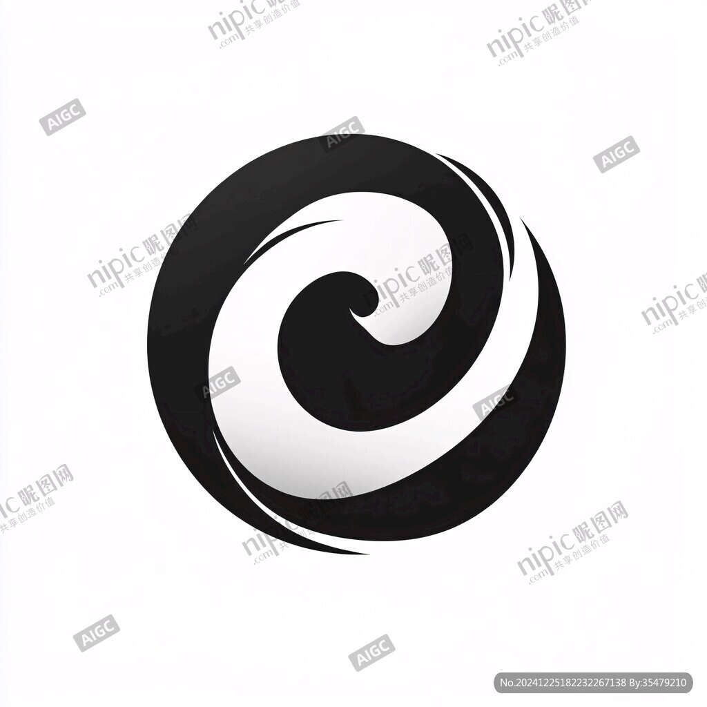 旋涡造型logo