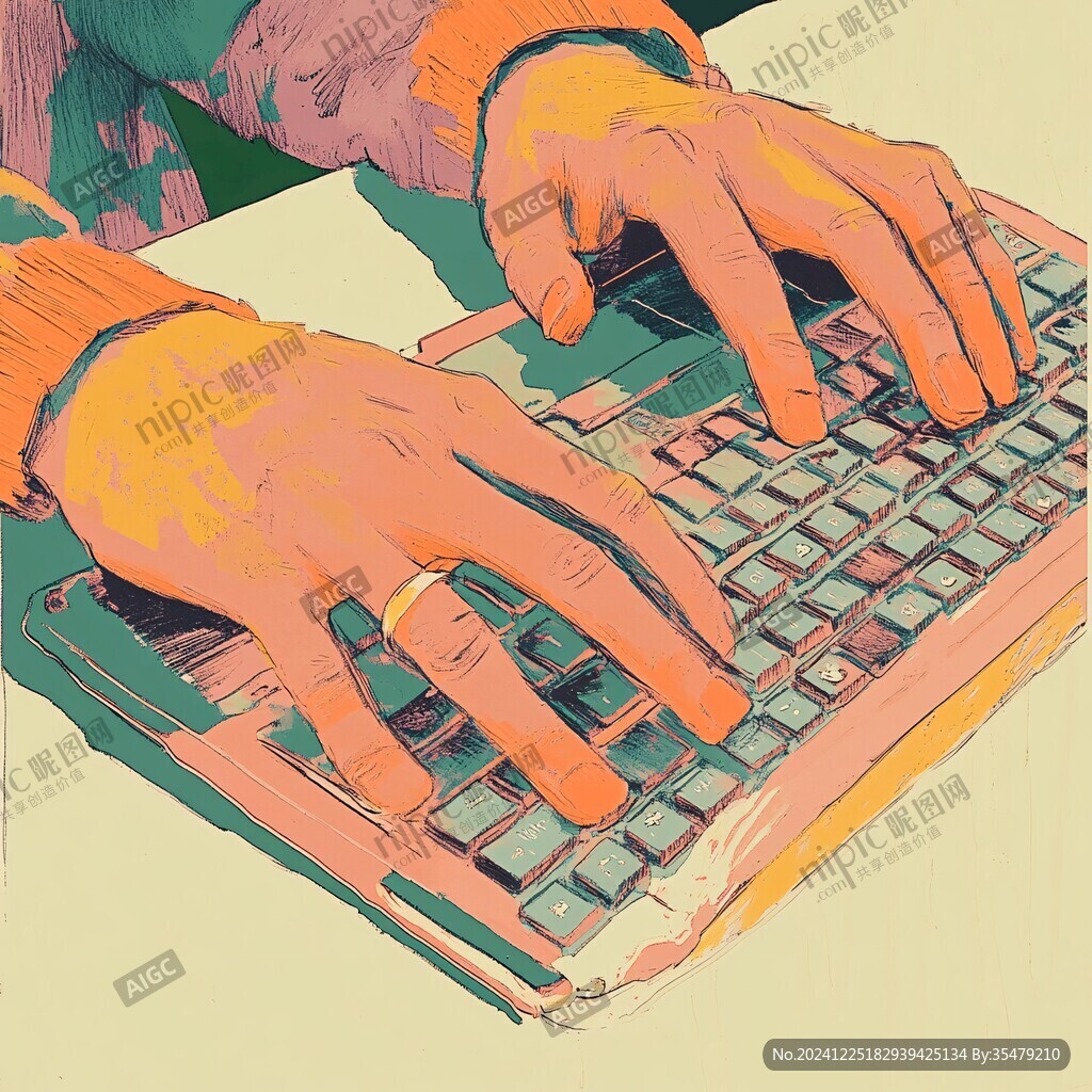 手绘键盘