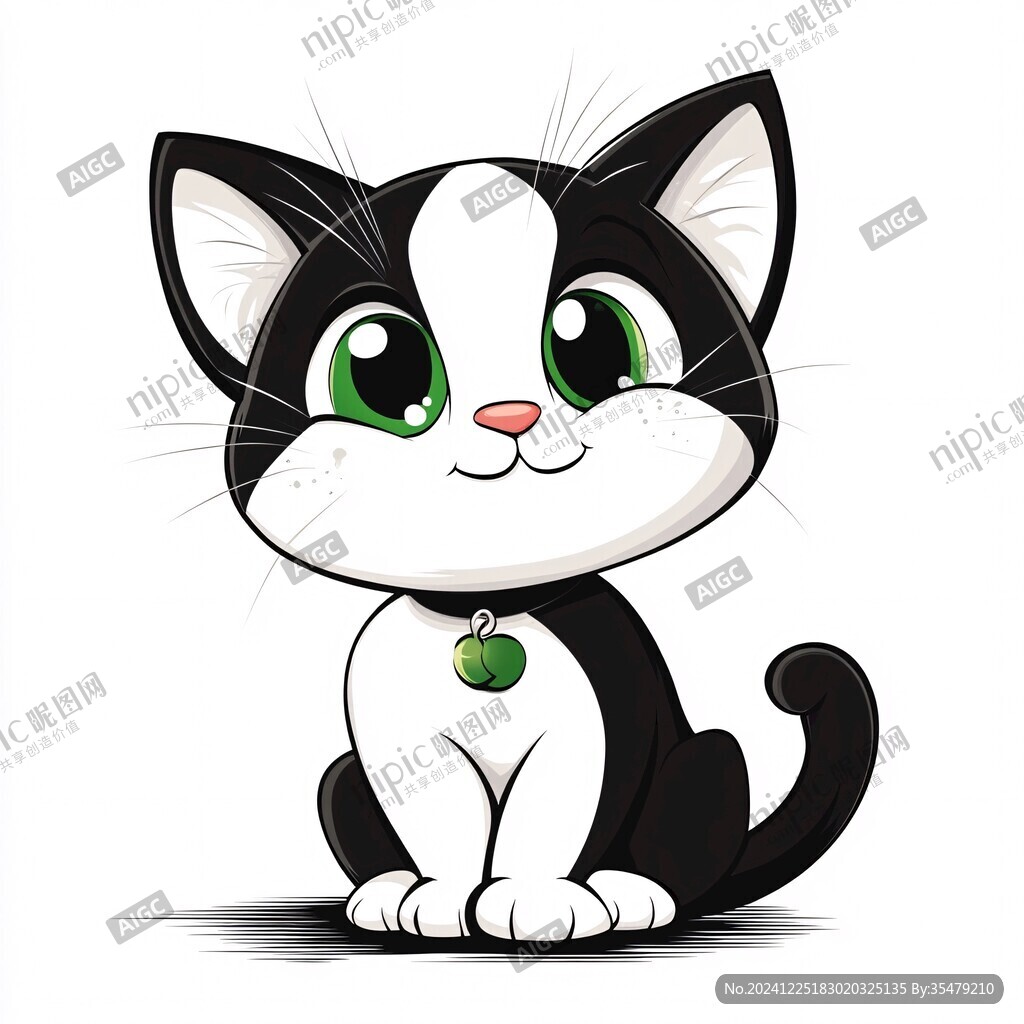卡通小猫形象设计