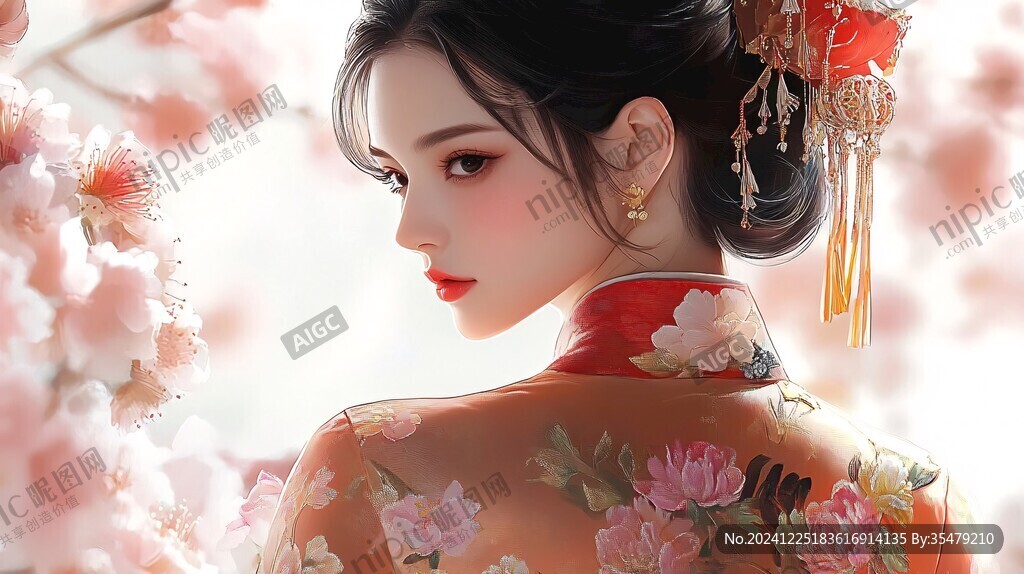 板绘人像