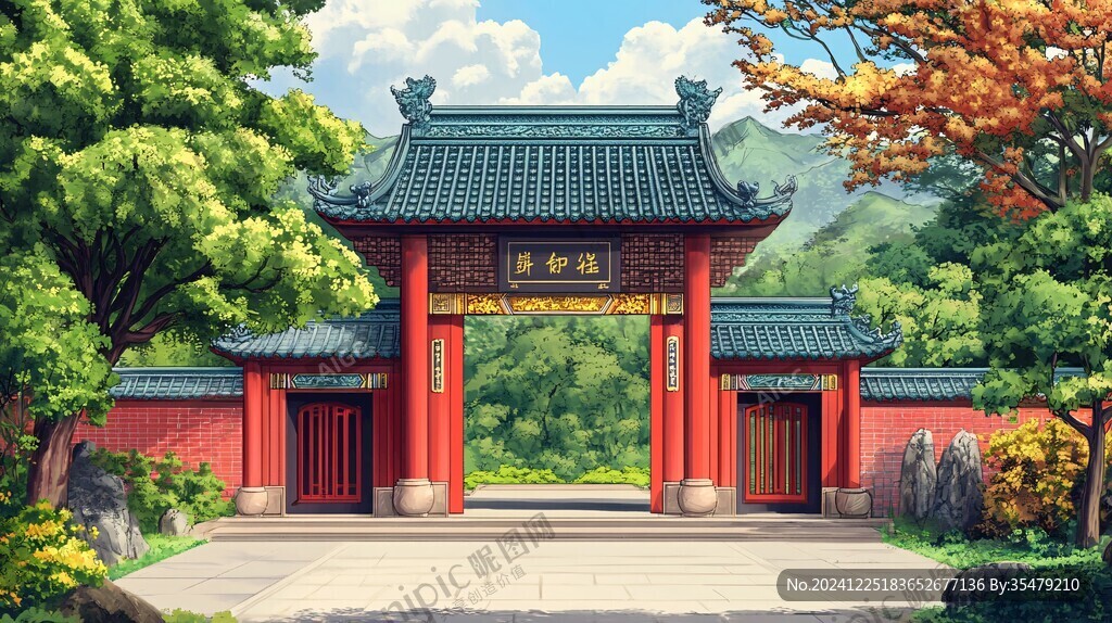 北大插画