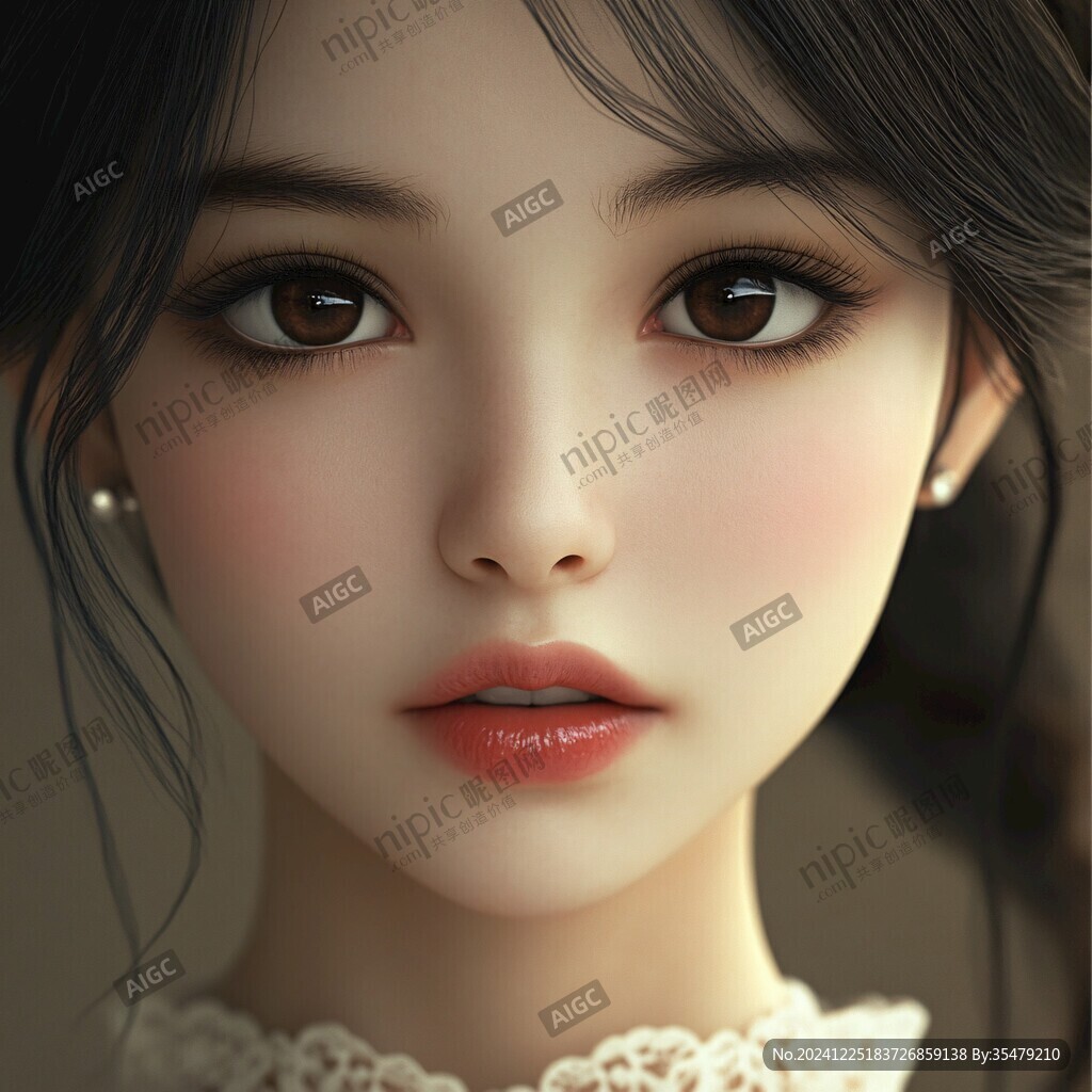 写实人物插画