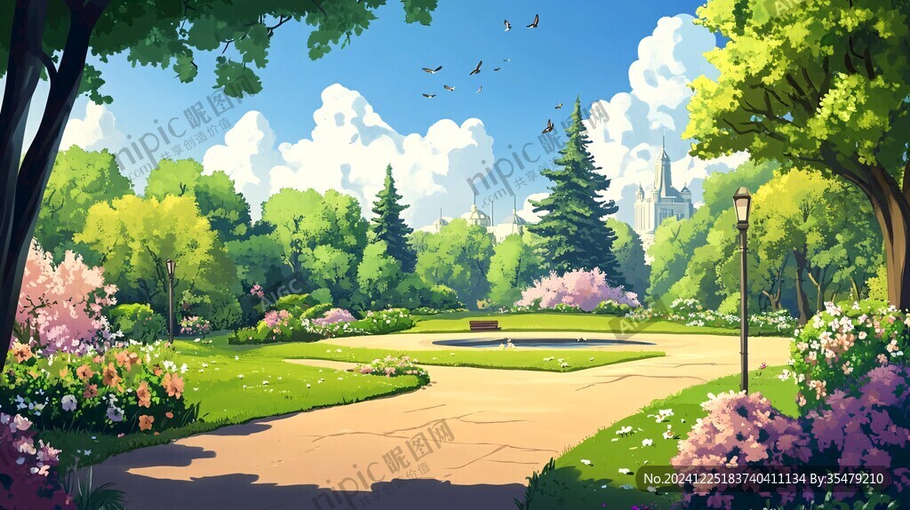 动漫场景设计
