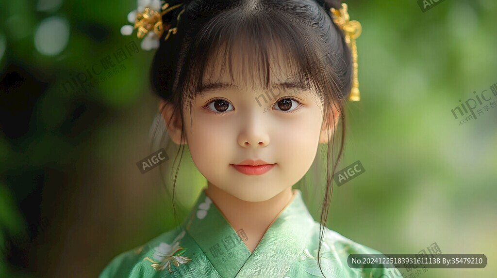 汉服小姑娘
