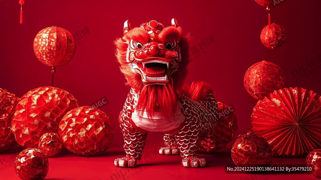 龙年布景陈美设计