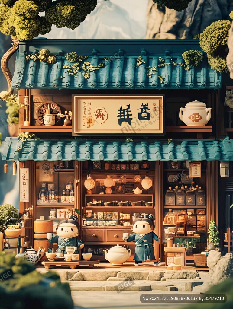 南北货店场景