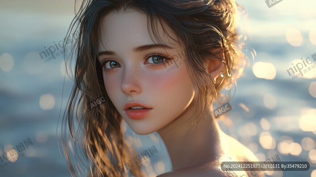 cg美女