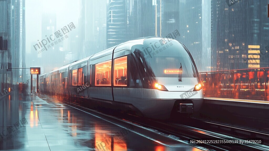 高铁行驶城市门户
