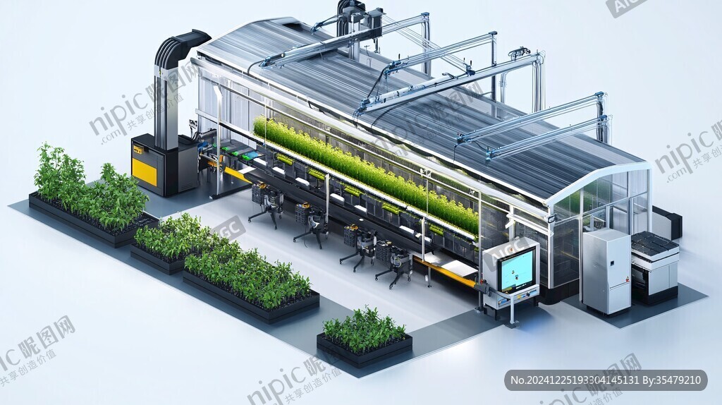 现代科技植物工厂