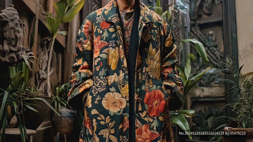 男装花卉