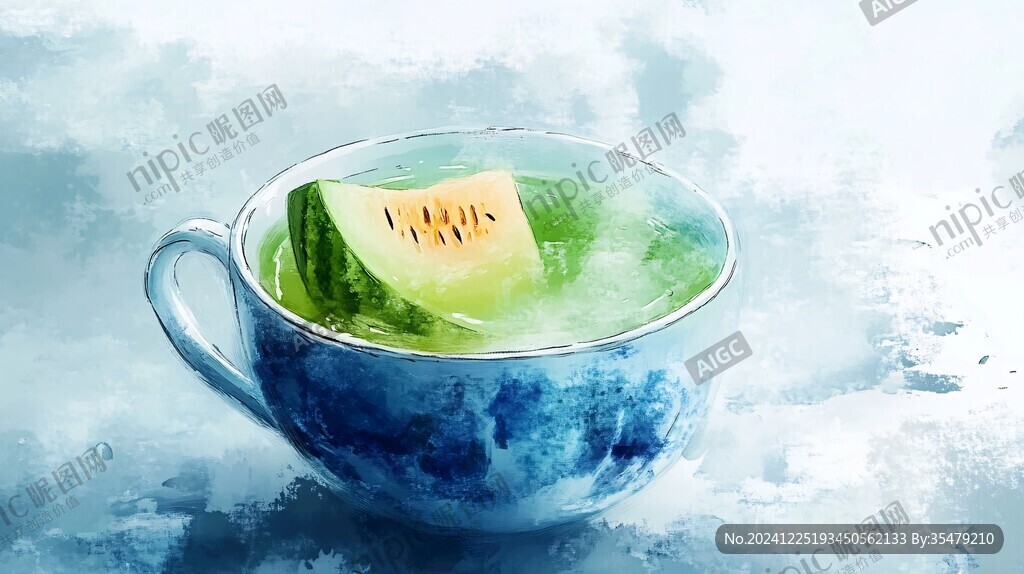 冬瓜插画