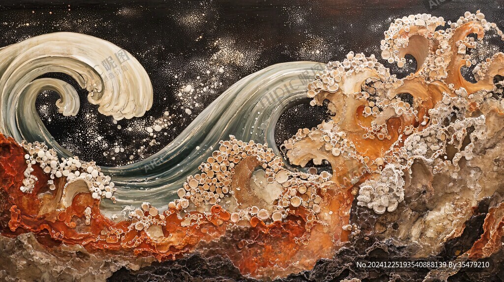 AI创作图流彩画流体画 海洋流体画 海浪与艺术 彩色创意海洋流体画 海浪美术绘画 海浪绘画 流彩流体浇筑画 抽象写意星辰大海 海浪艺术画 流彩 ...
