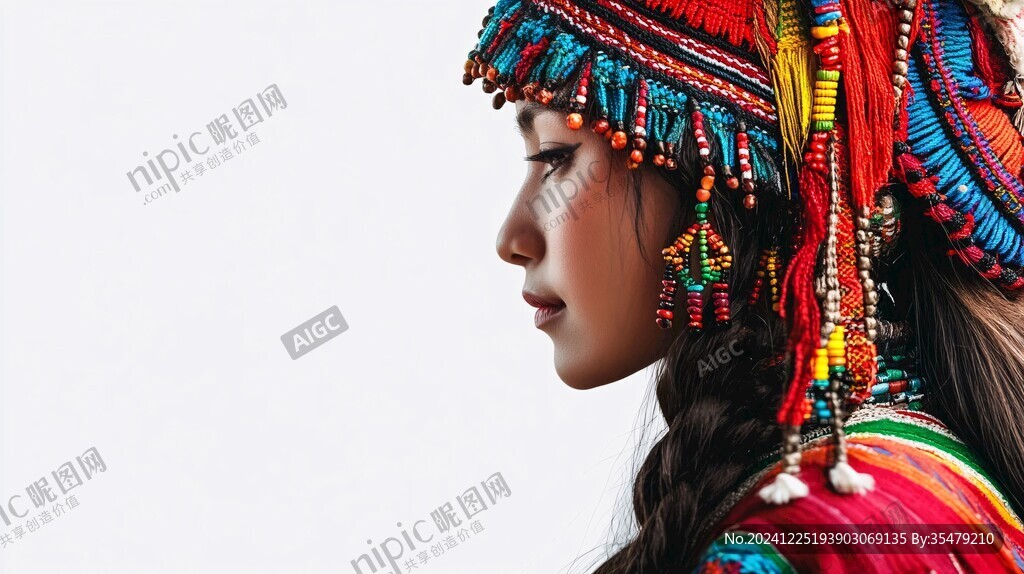 少数民族风造型