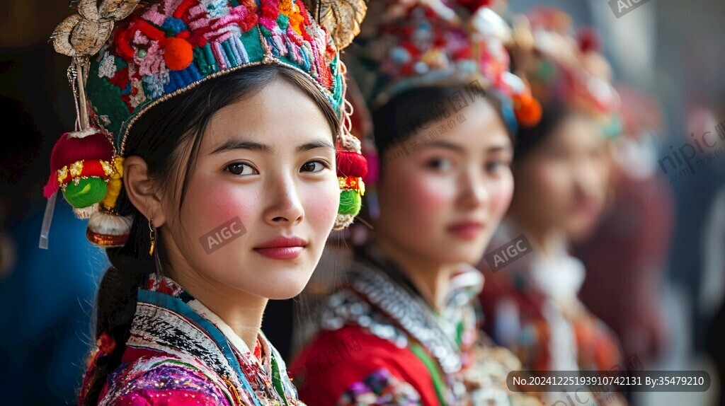 纳西族少女