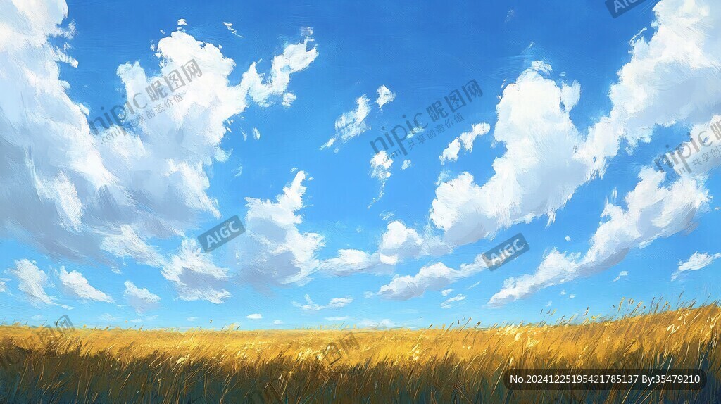 草地原画