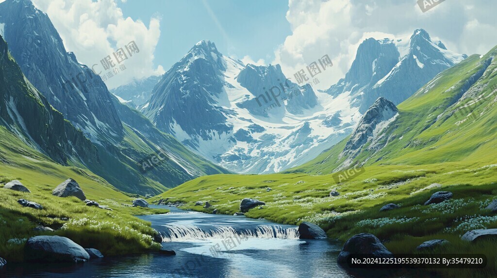 山川草地河流