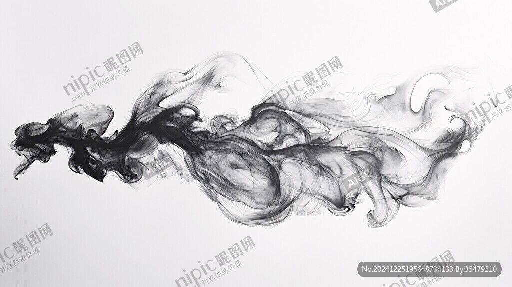 飘逸烟墨