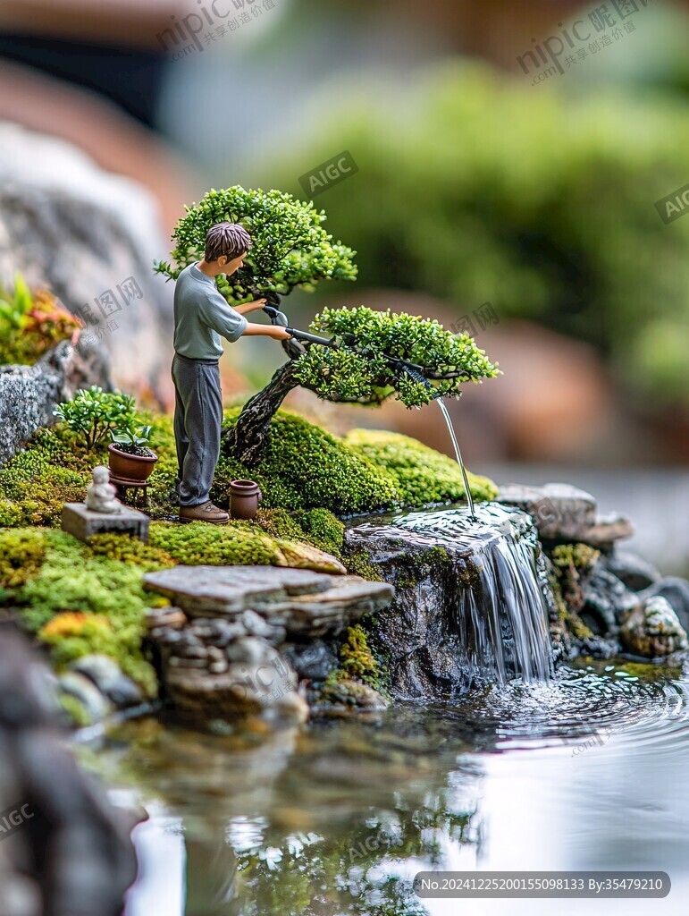 水系微缩园