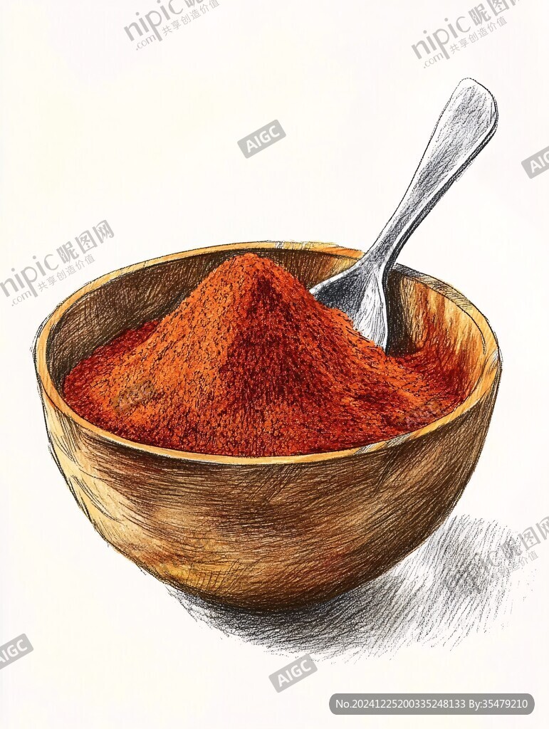 手绘调味料