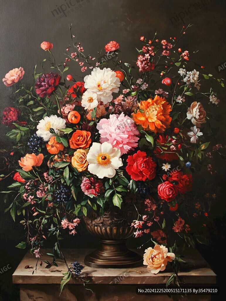 欧美静物花卉