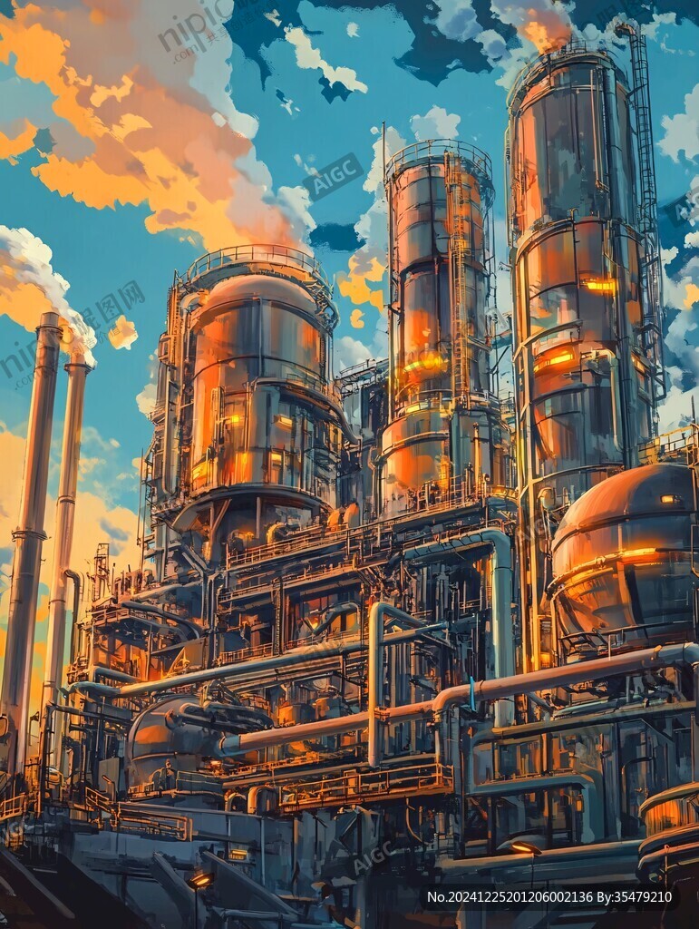 工业场景工业题材