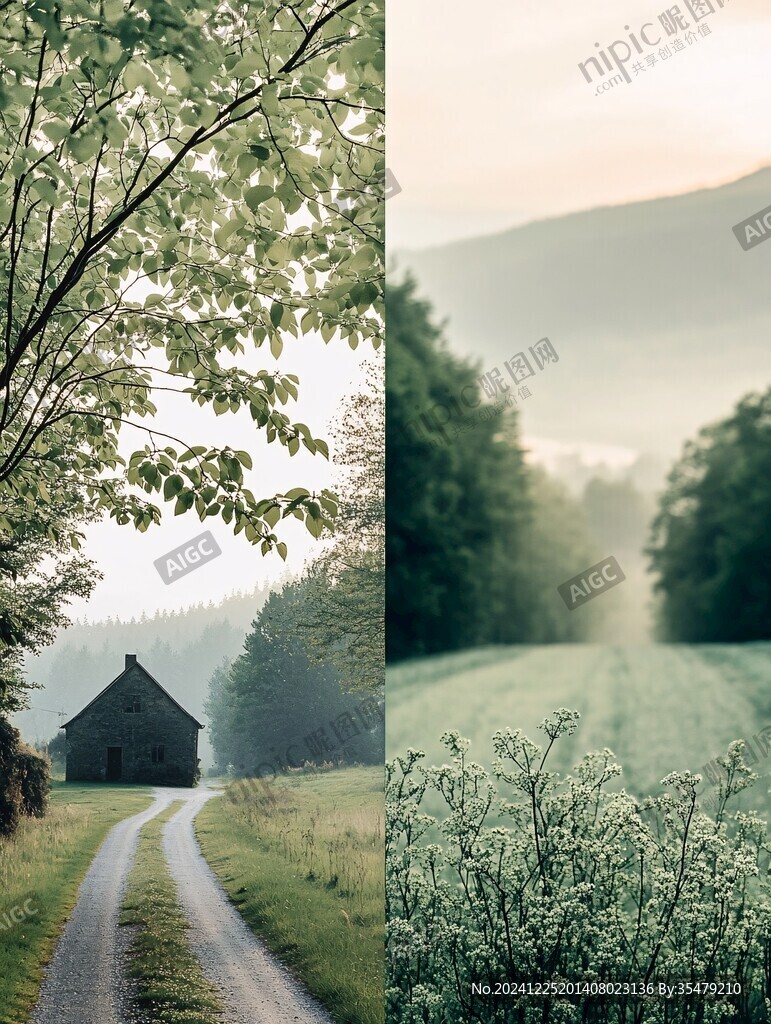 高清拼接风景