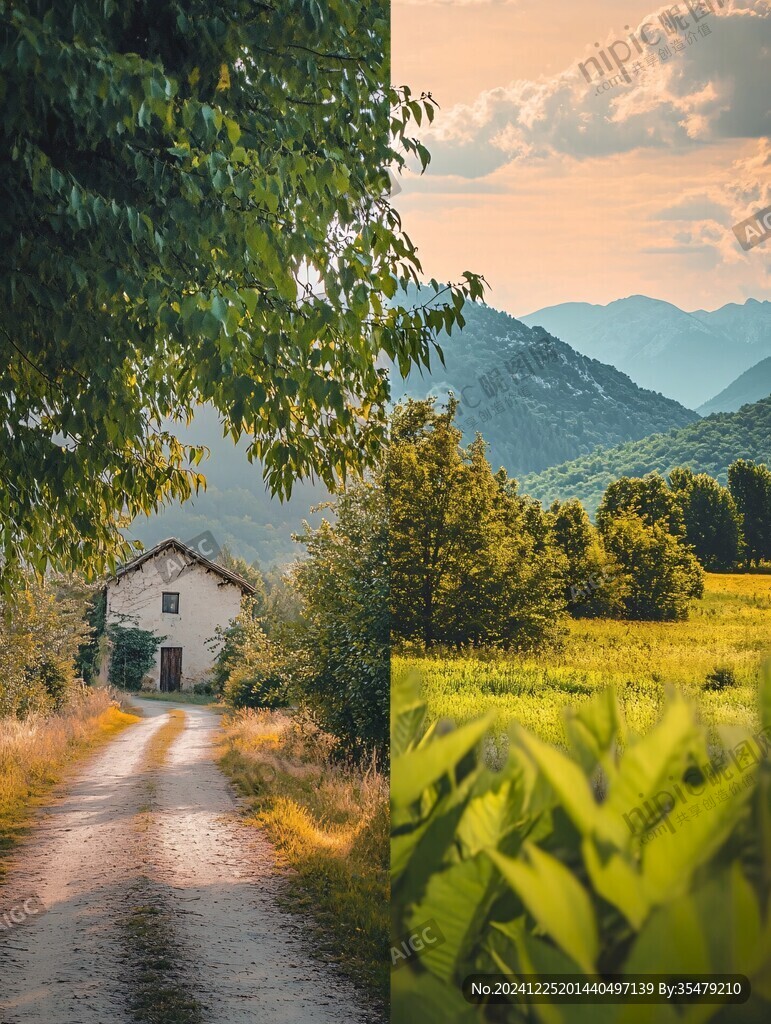 高清拼接风景