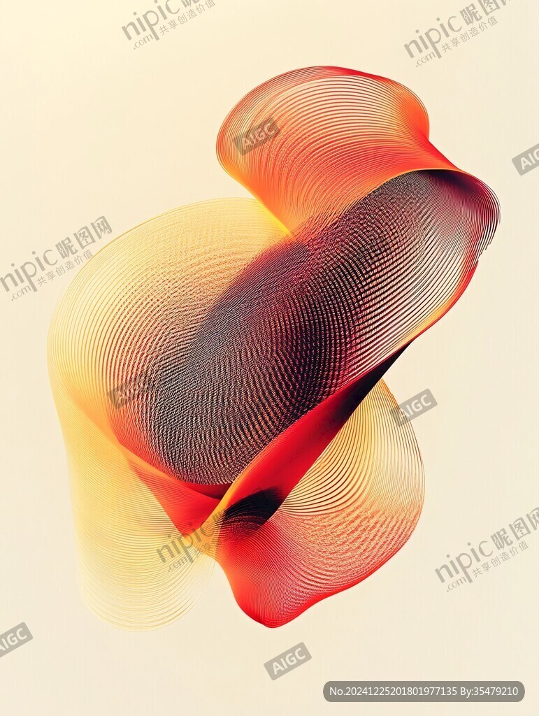 立体渐变发光体设计