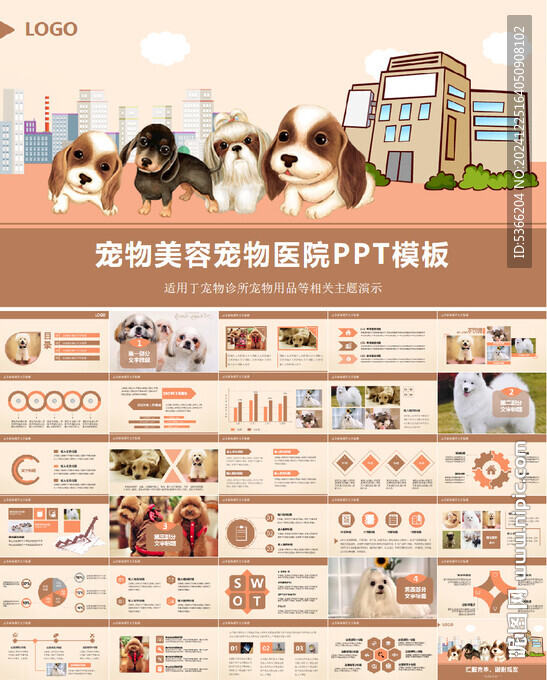 宠物医院宠物用品宣传ppt