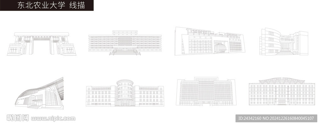 东北农业大学  校园建筑