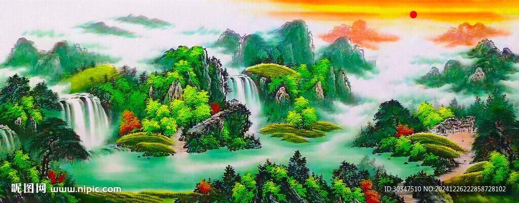 山水画