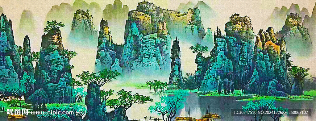 桂林山水画