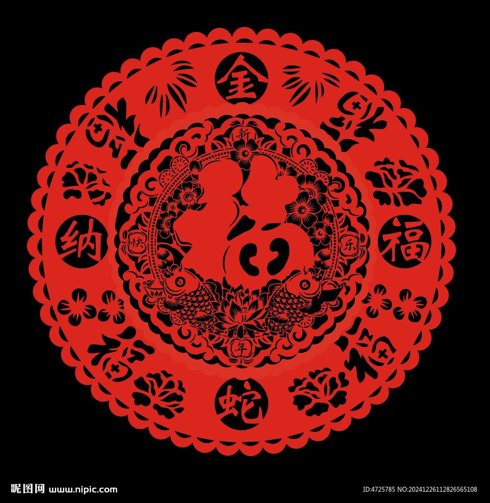 窗花窗贴