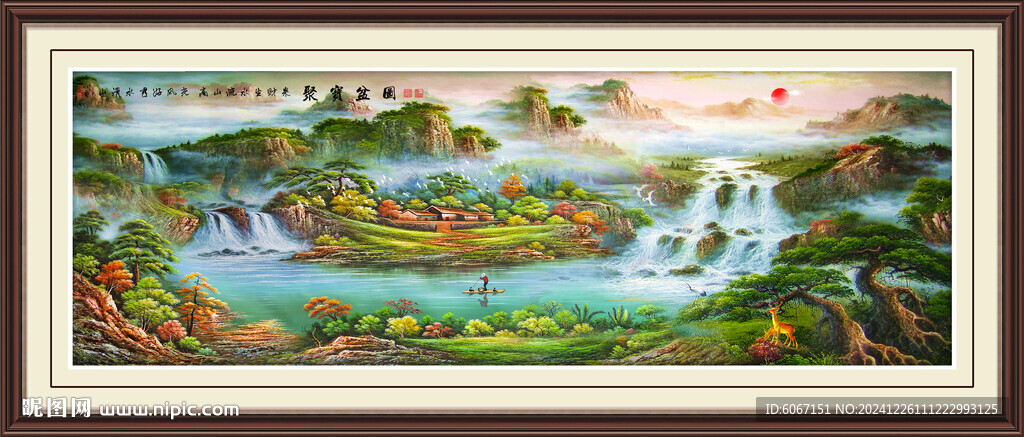 油画风景