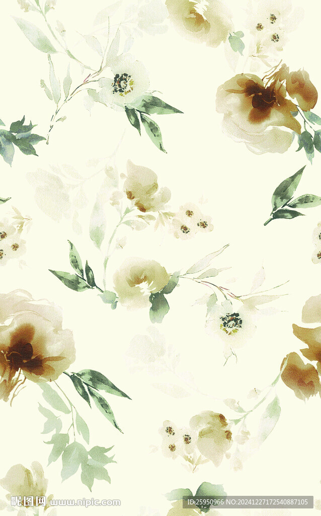 手绘花
