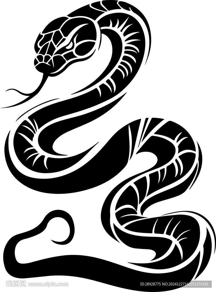 蛇插图