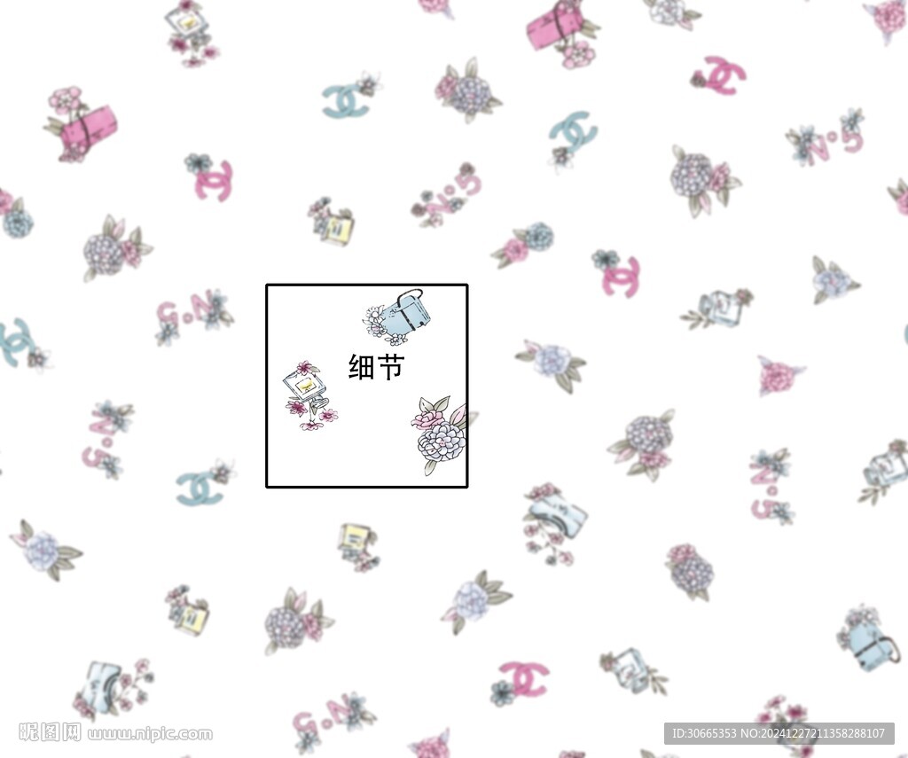 大牌花型 