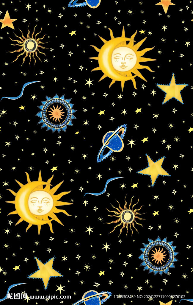 太阳月亮星球