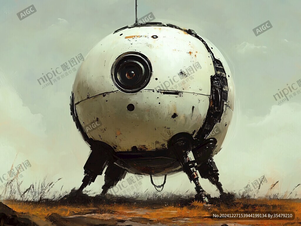 科幻题材插画