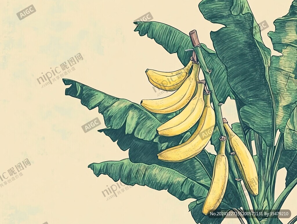 小米蕉插画