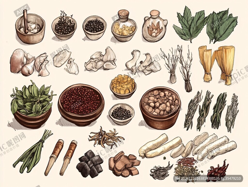 调味品插画
