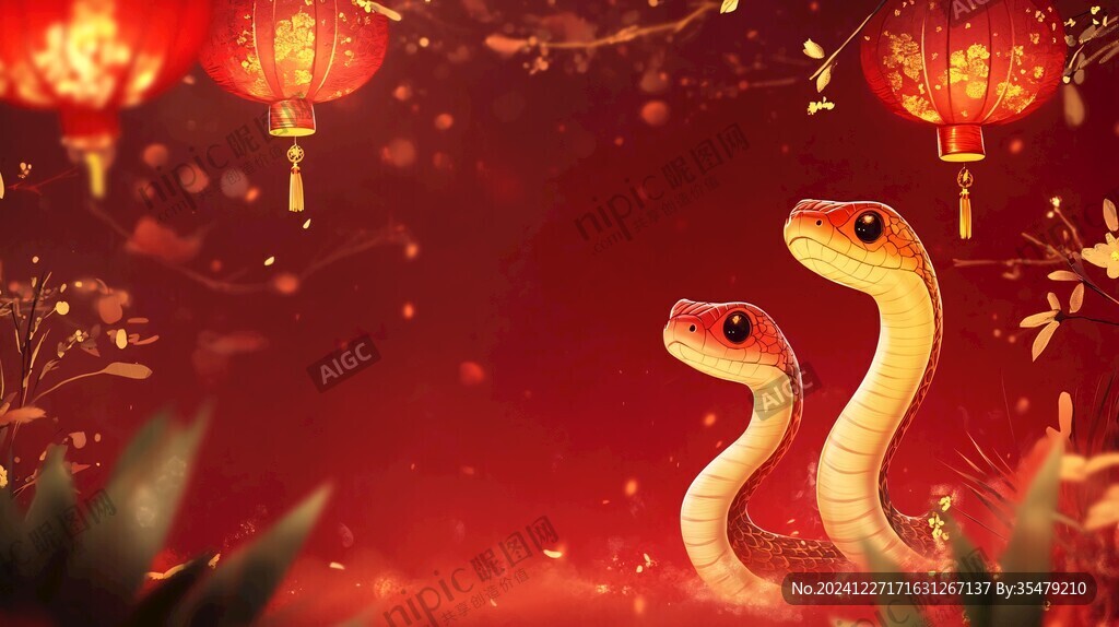 蛇年壁纸
