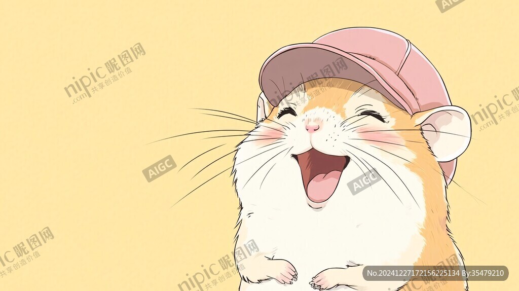 仓鼠插画