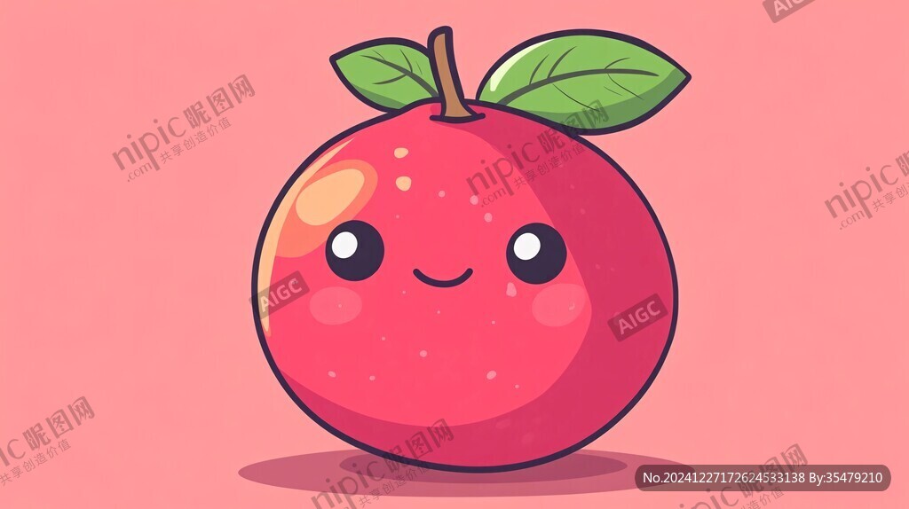 石榴卡通形象设计