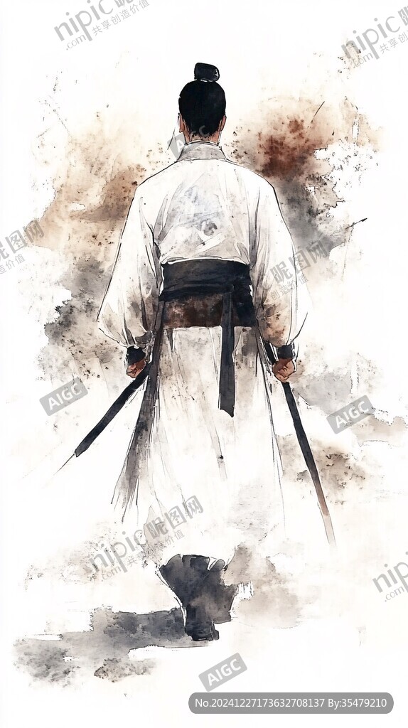 侠客插画