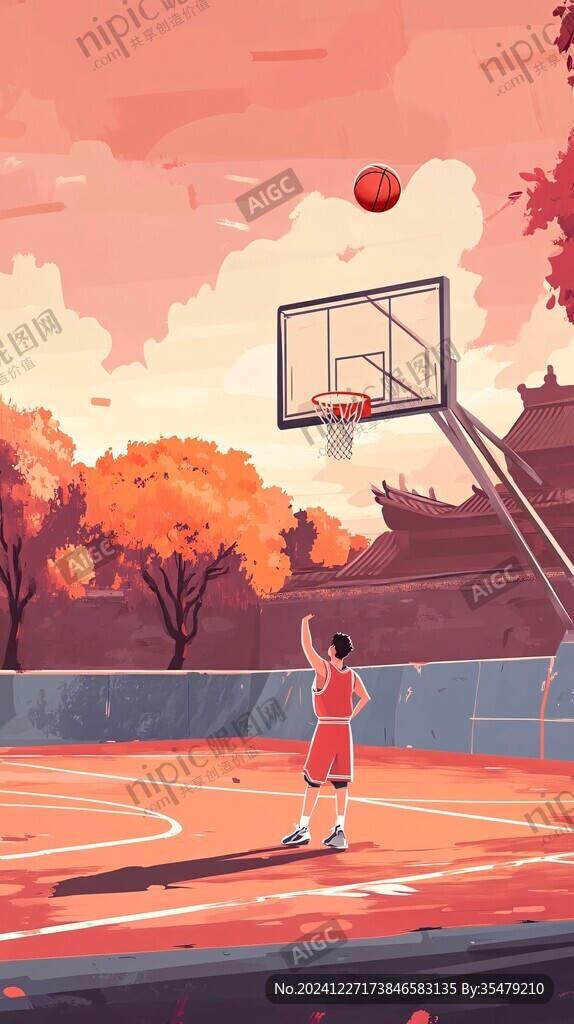 校园篮球赛篮球运动