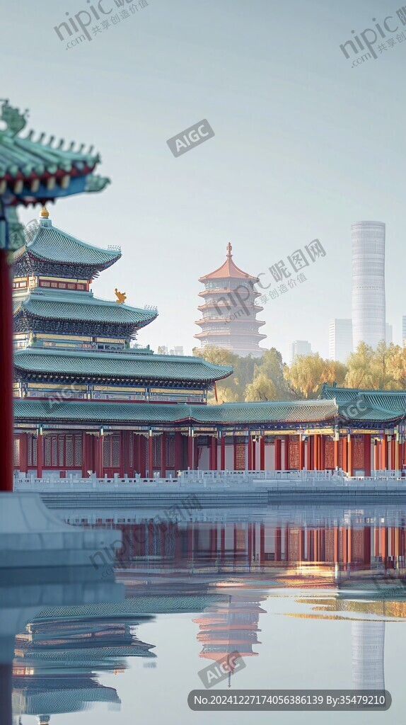 古建筑滕王阁