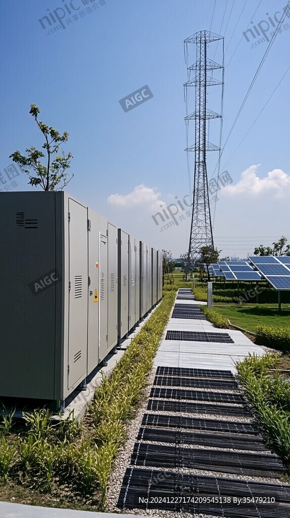 晴朗天气新能源建设