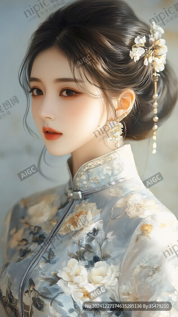 板绘人像