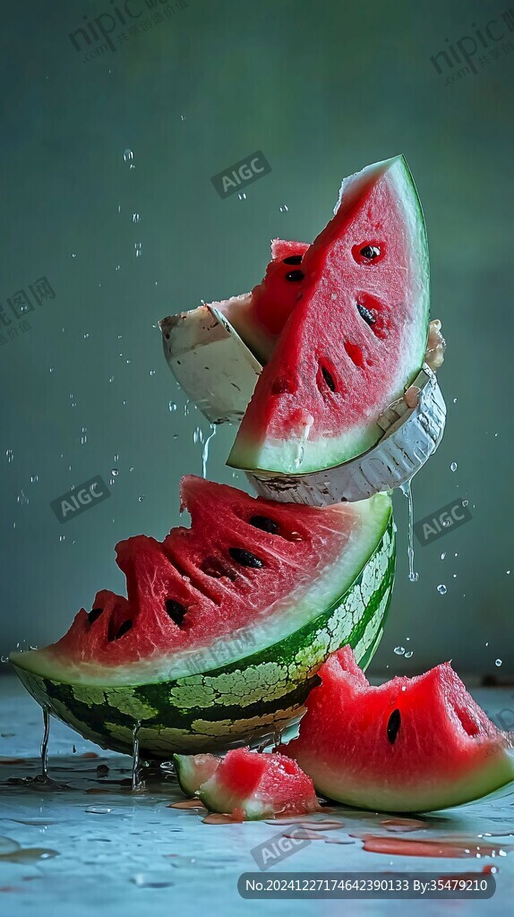夏天解暑西瓜